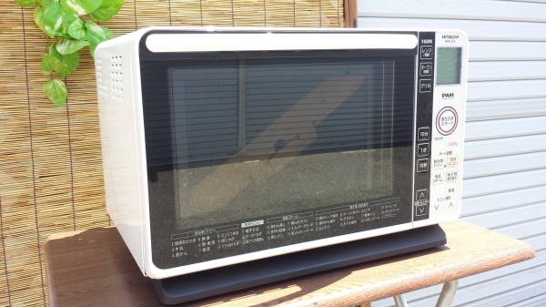 13年日立オーブンレンジコンパクトワイドPAM MRO-LF6 22L