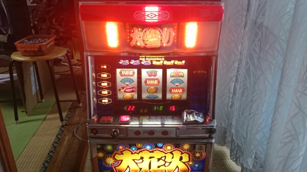 パチスロ実機 （大花火）４号機