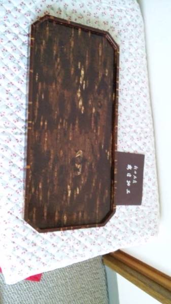 角館の桜皮細工☆長方形のお盆☆新品