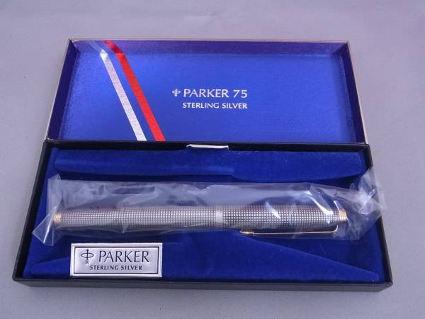 万年筆/パーカー/PARKER75/シズレ/ペン先14K/シルバー③⑥ 万年筆