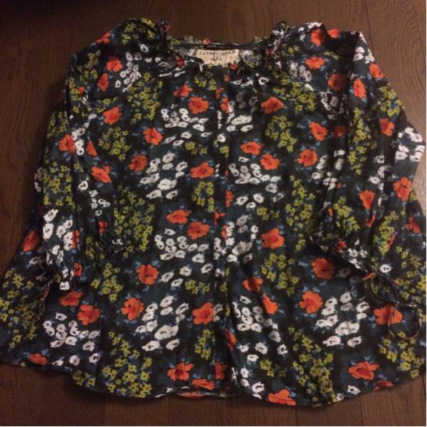 フィスFITH花柄Aライントップス130美品