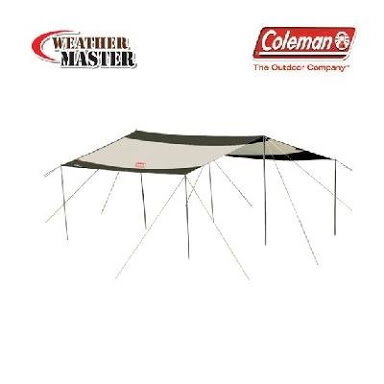 中古】ウェザーマスター スクエアタープII Coleman 170T15850J(タープ 