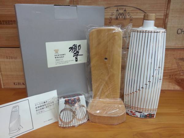 希少品サントリーウイスキー響 琴型ボトル限定品（山崎・竹鶴 (日本  
