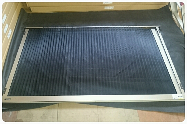 不二サッシ プリーツ網戸 型 片引き用 収納後付 Pw905 Ph852 網戸 売買されたオークション情報 Yahooの商品情報をアーカイブ公開 オークファン Aucfan Com