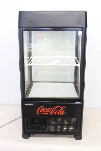 生活家電 サンデン冷蔵ショーケース コカコーラ仕様 67L AG-LI54X-CCBK-A