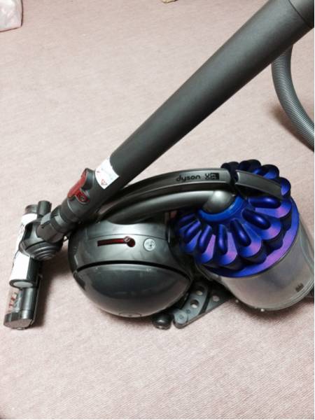 Dyson純正動作確認ハンディ掃除機 黒と紫 【公式通販】
