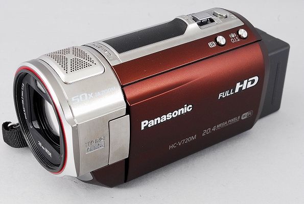 極上品◇Panasonicパナソニック HC-V720M-T ブラウン◇元箱/1001