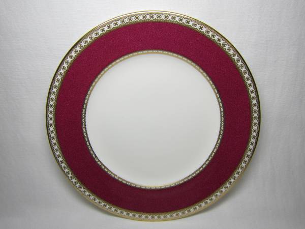 美品★ウェッジウッド ユーランダー ルビー★プレート 21cm a979