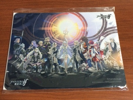 ファイアーエムブレムif Amazon限定特典マウスパッド ニンテンドー3ds専用ソフト 売買されたオークション情報 Yahooの商品情報をアーカイブ公開 オークファン Aucfan Com
