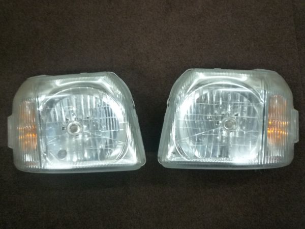 199 バモス ヘッドライト ハロゲン　　純正　中古　