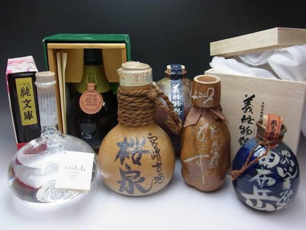 焼酎!! いいちこ（フラスコ）/義経物語/桜泉/由布岳etc.