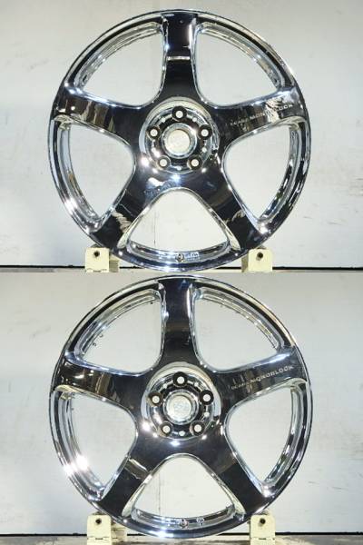 ヘ64☆SCARA MONOBLOCK☆20×8.5J +45 5H PCD114.3☆
