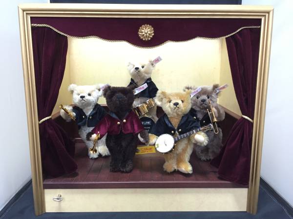 超レア☆美品☆シュタイフ☆ミレニアムバンド☆テディベア(シュタイフ 