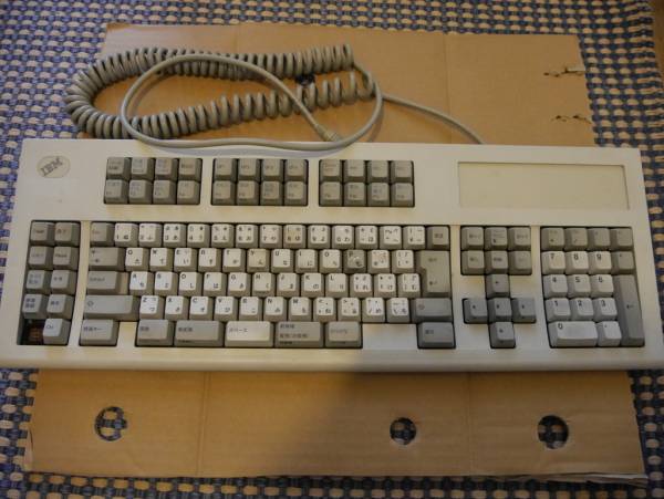 IBM 5576-001 特殊PS/2キーボード Windows10動作確認済み(PS/2 
