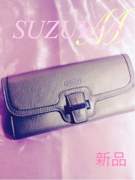 長財布 COACH コーチ レディース ゴールド（ブランドコーチ）の通販 