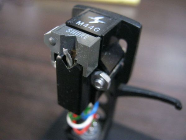 SHURE M44G 初期カモメ オリジナル針＆カバー付属☆動作良好(MM)｜売買 