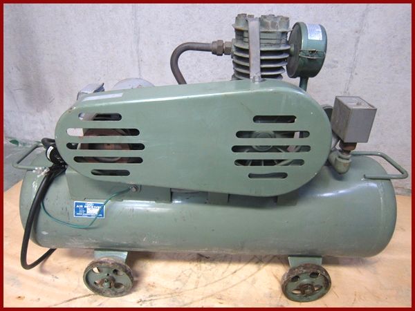 SANCO エアーコンプレッサー AHL-2  2馬力  200V ◇三黄☆サンコー エアーコンプレッサー 三相200V【AHL-2