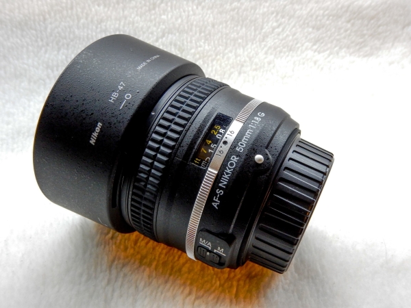 NIKON AF-S NIKKOR 50mm F/1.8G 単焦点　新品同様