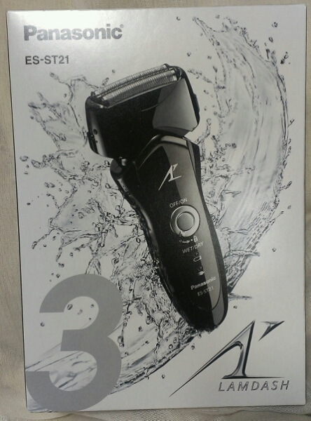 Panasonic ラムダッシュ ES-ST21-K(黒) シェーバー３枚刃 新品 