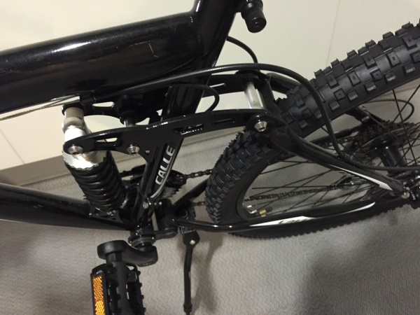 CALLE フルサス Wサス マウンテンバイク MTB 26インチ 165cm～(Mサイズ 