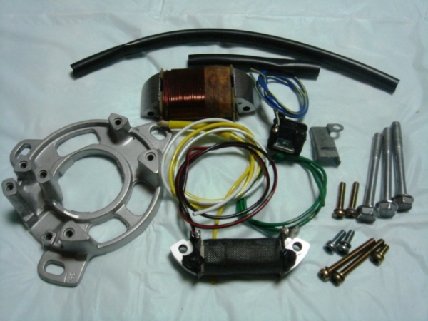 NSR50/80/NS-1 前期型 ジェネレーターOH品② NSR50/NS-1用 前期型ジェネレーター&フライホイールOH品(エンジン本体