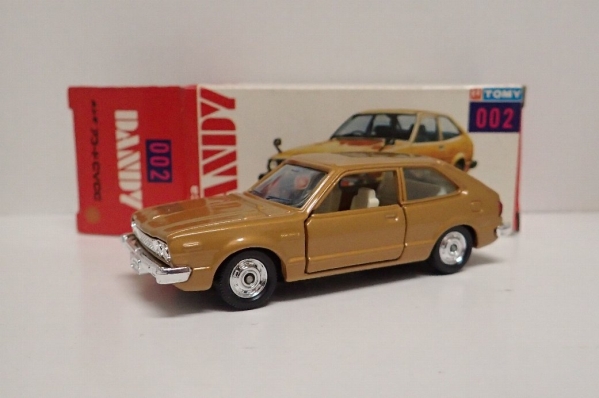 トミカダンディ 002 ホンダアコードCVCC 茶(乗用車)｜売買された