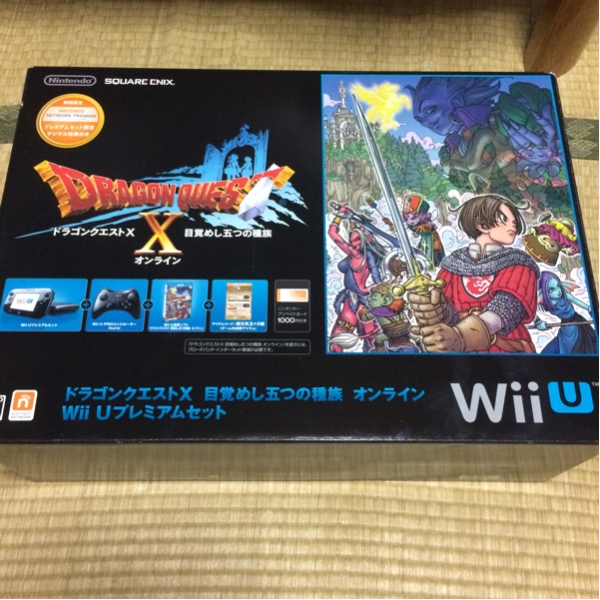 Wii U本体 同梱 ドラクエX オンライン プレミアムセット 限定品