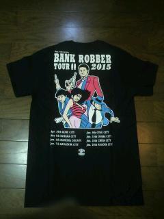 KEN YOKOYAMA◆BANK ROBBER Tシャツ黒S◆横山健 オマケDVD付き