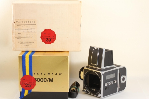 ★希少★Hasselblad　ハッセル 500C/M 25周年記念品　元箱付