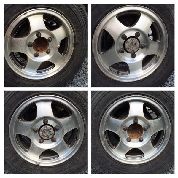 ジムニー JA11 純正ホイール MT2 7.00R16 4本 クロカンロック(ラジアル  