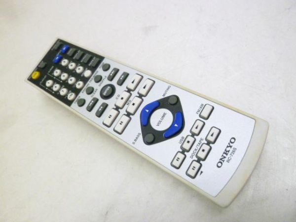 ONKYOオンキョー オーディオ用リモコン RC-726S中古品O-93