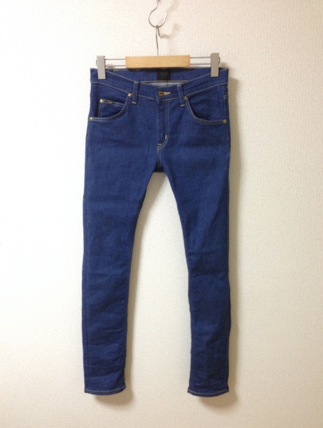 Nano Universe別注 Lee ストレッチスキニーデニム S ブルー 青