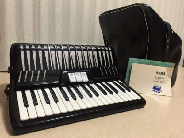 楽器・機材 完動❣️良品✨YAMAHA YA-48 34鍵盤 アコーディオン ハード