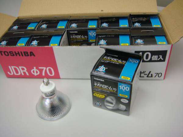 ☆新品☆東芝 ネオハロビーム70 JDR110V100W/K7ME-N 10個☆№5 人気