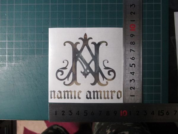 安室奈美恵ロゴステッカー ステッカー デカール 売買されたオークション情報 Yahooの商品情報をアーカイブ公開 オークファン Aucfan Com