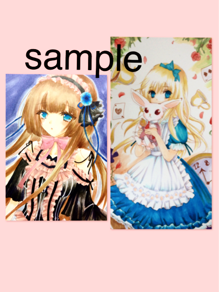 手描きイラスト☆リクエスト受付カラー１枚☆オリジナル・版権可