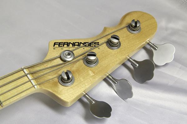 ☆1円☆Fernandes ジャズベース PJB-55 リバースヘッド ピンク
