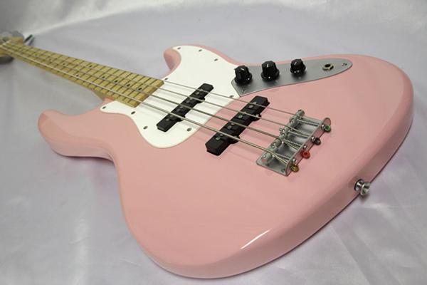 ☆1円☆Fernandes ジャズベース PJB-55 リバースヘッド ピンク