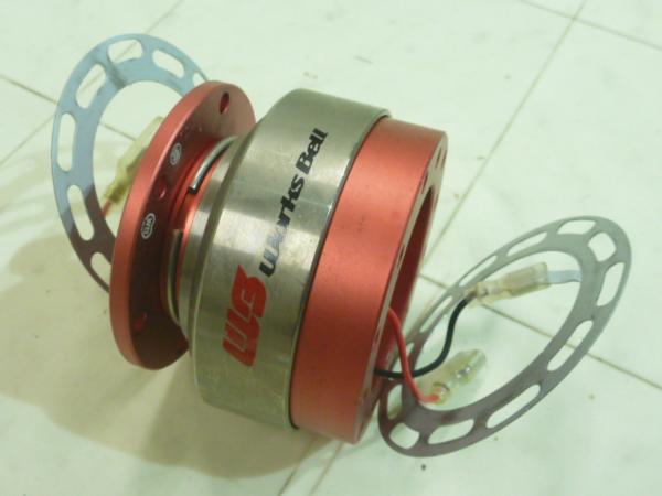 ワークスベル ラフィックス2 クイックリリースボス ステアリング