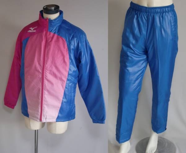 新品★ミズノ mizuno リバーシブル 中綿 ウォーマー 上下Lサイズ