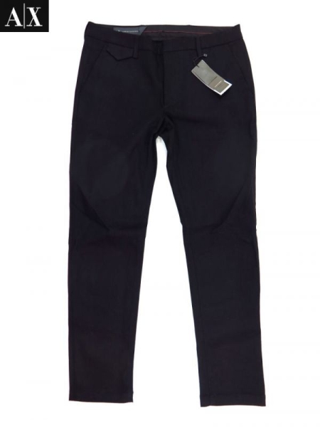 ARMANIEXCHANGE A|X アルマーニ ストレッチ入黒パンツ156W34