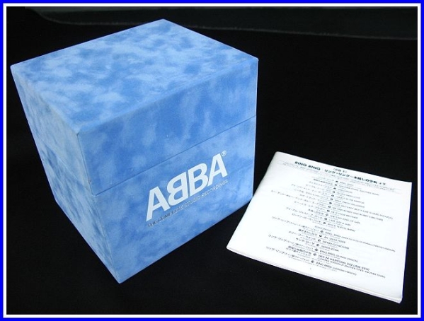 ABBA/アバ♪THE COMPLETE STUDIO RECORDINGS/BOX(9CD＋2DVD)美品