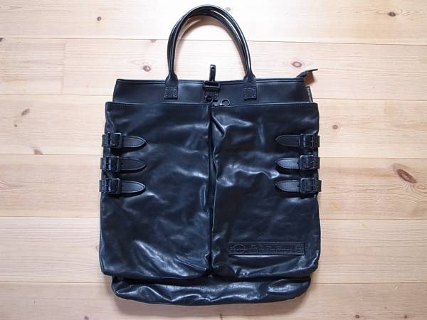 foot the coacher フットザコーチャー ヘルメットバッグ レザー 