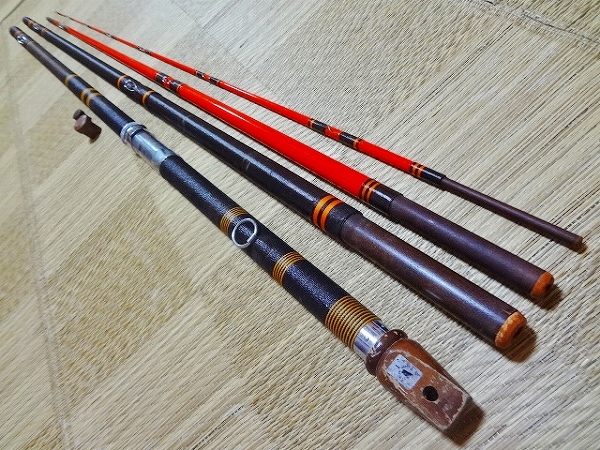 オリムピック4本継ぎ石鯛竿5.1m オリムピック 石鯛竿 無双 印籠継 5.4m （美品）(オリムピック)｜売買
