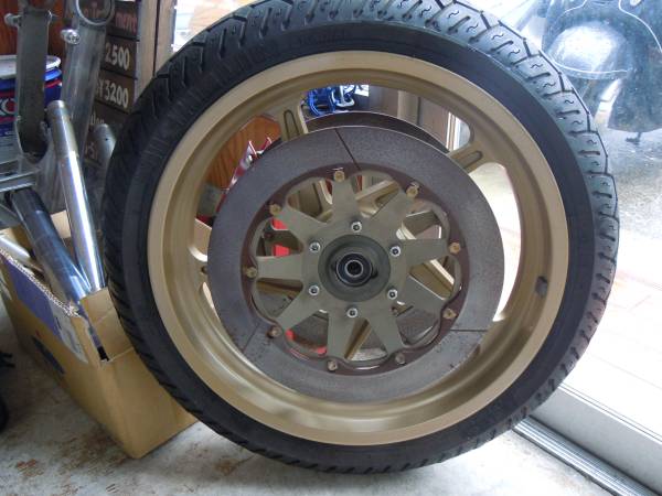 GPZ1000RX　テクノマグネシオ　3.50-17　320mm　ローターセット