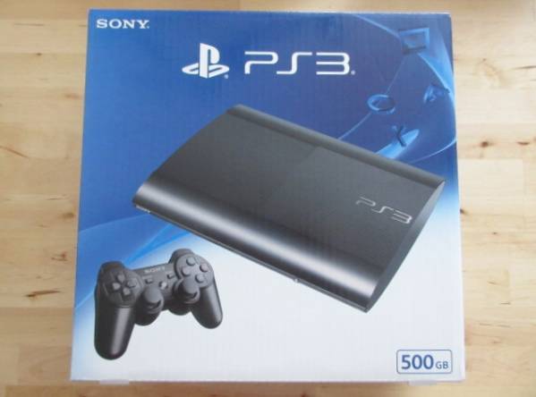 ★PS3本体 CECH-4300C 500GB チャコールブラック★未使用