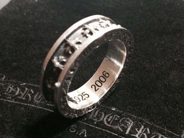 ☆クロムハーツ正規品　ミニＣＨ　プラスリング　17号☆