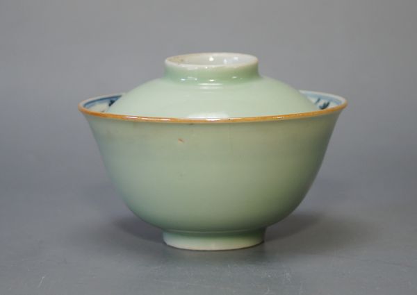青磁蓋茶碗 七客 仏手柑図 廣明舎製 SI29S2(漆芸)｜売買された