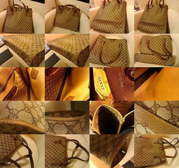 グッチ ☆即決☆GUCCI（グッチ)GG柄 大きめ トートバッグ トートバッグ