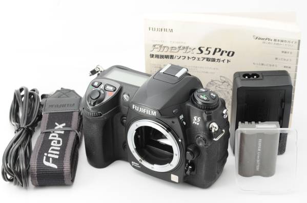 ★超美品★　フジ FUJI FinePix S5 Pro ショット数6600 屋内使用